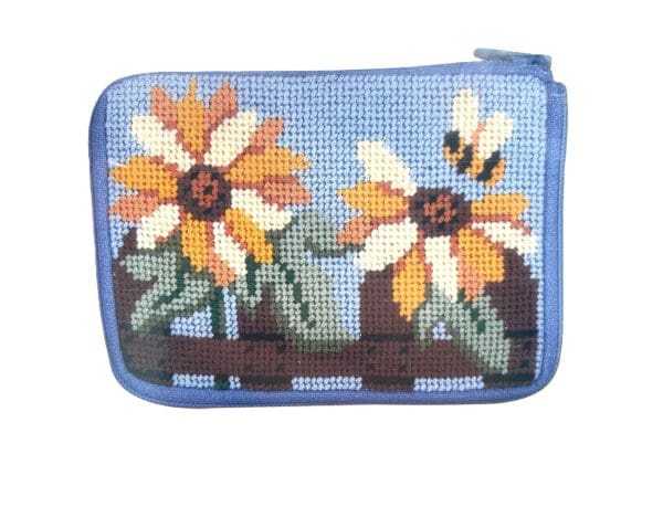 Country Sunflowers Coin Purse- Stitch & Zip