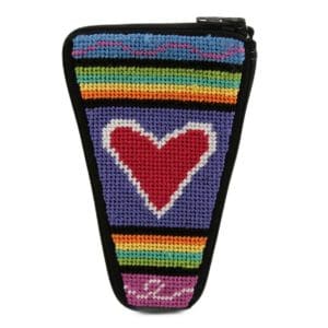 Heart of Hearts Scissor Case- Stitch & Zip