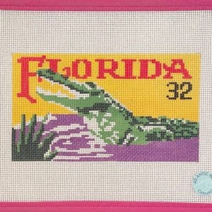 Florida Alligator- 13 Mesh 7 1/2" x 4 1/4"