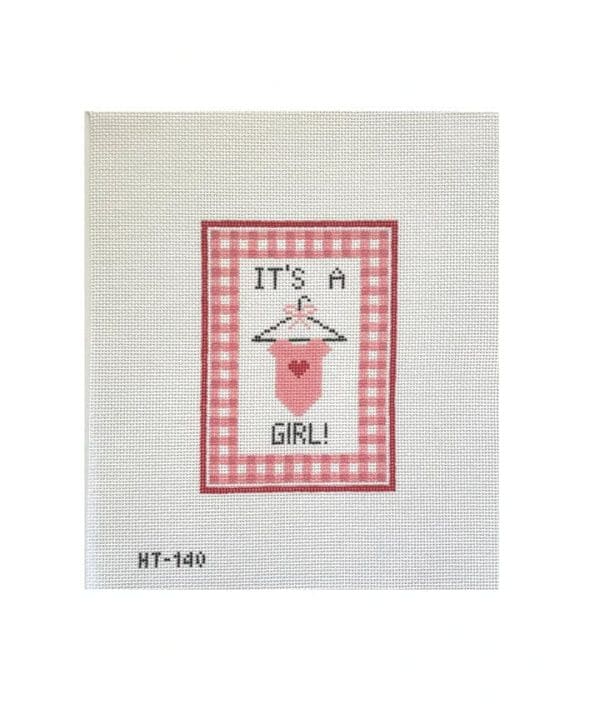 Variation #15055 of It’s a Girl! 3 1/2″ X 4 3/4″ 18 Mesh