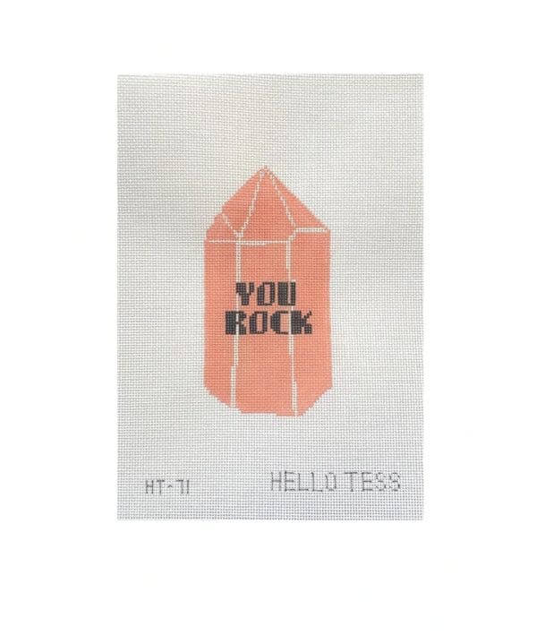 Variation #15059 of You Rock 3″ X 5 1/2″ 18 Mesh