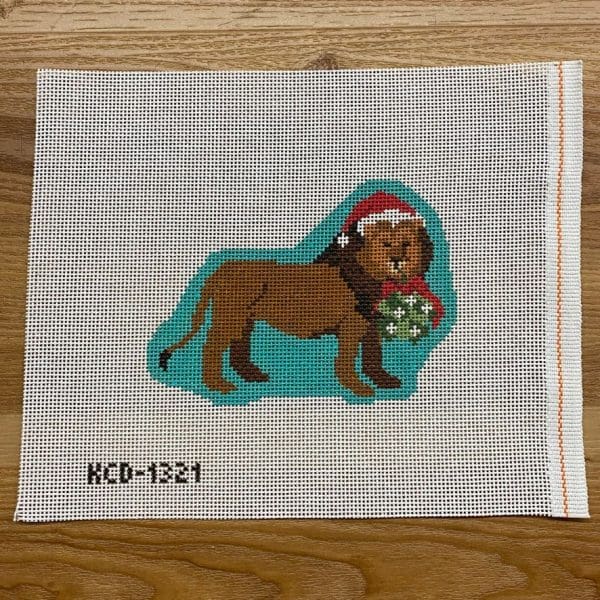 Holiday Lion 6" X 4 1/2" 13 Mesh