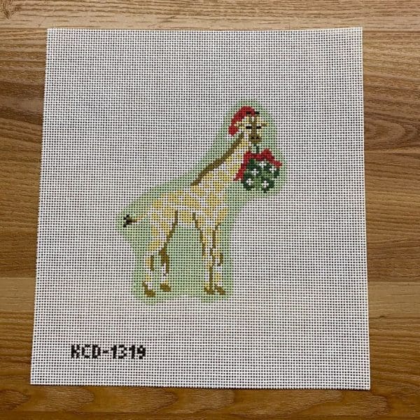 Variation #15073 of Holiday Giraffe 5″ X 6 1/4″ 13 Mesh