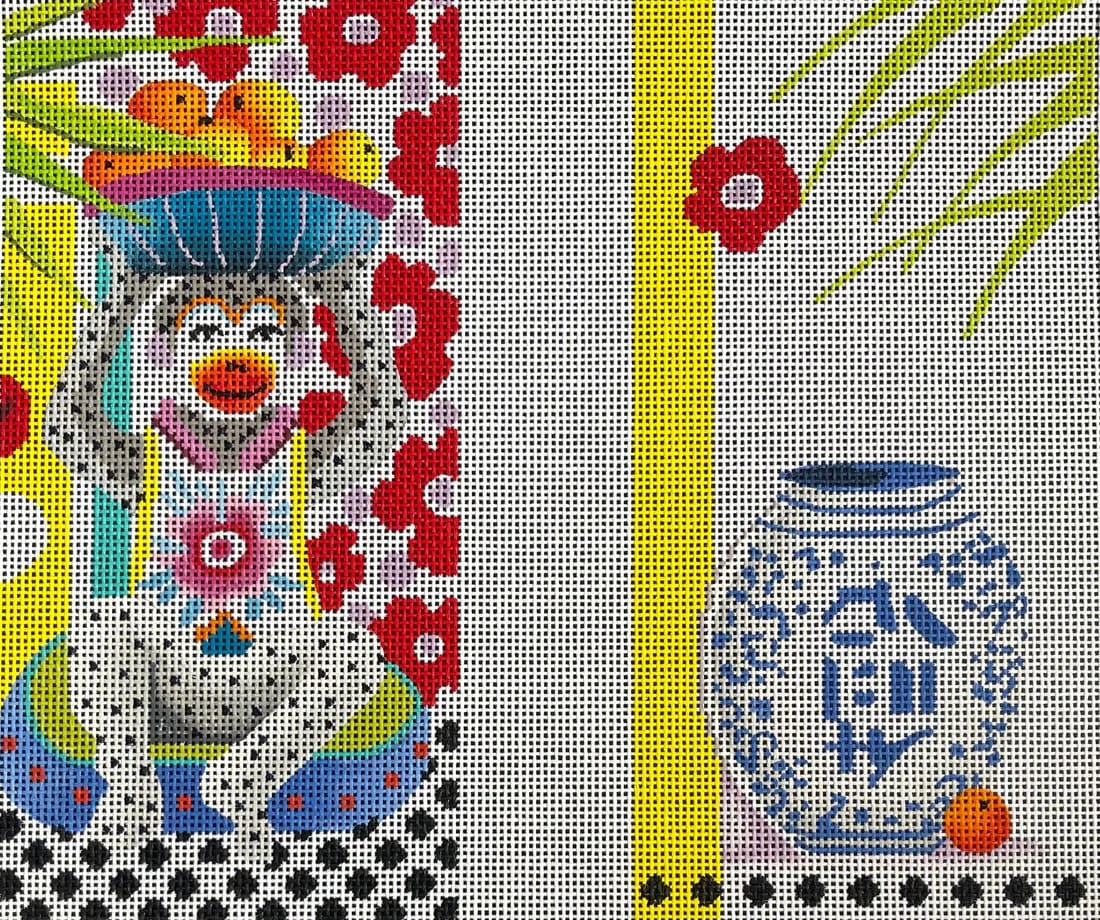 Monkey w/Fruit Glasses Case- 7 1/8" x 3 5/8" Each- 18 Mesh