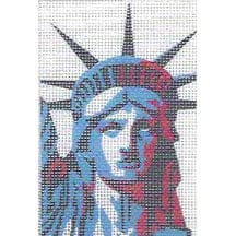 Statue of Liberty Red White & Blue Passport Insert - 2.75" x 4.25" - 18 M