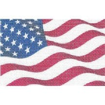 USA FLag Passport Insert - 2.75" x 4.25" - 18 M