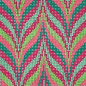TM-37 Pink/Green Coaster (fits Planet Earth coaster) 3 1/4 x 3 1/4, Mesh 18