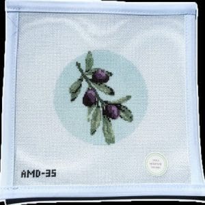 OliveTree - Flowers of the Bible -18 Mesh 4" Round