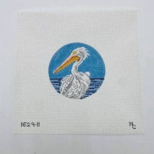 White Pelican 4" Round - 18 mesh