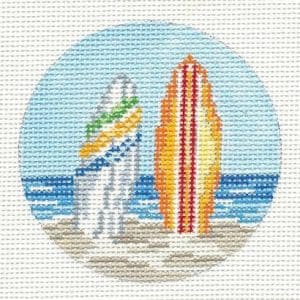 Surf's Up 3" Round - 18 Mesh