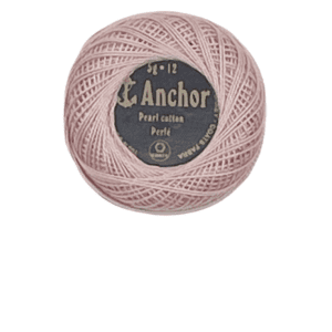 893- Vy Lt Shell Pink-Pearl Cotton 12