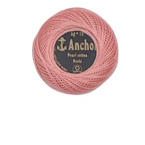 9- Lt Coral-Pearl Cotton 12