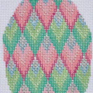 TM-15 Bargello Egg 2 3/4 x 4, 18 Mesh