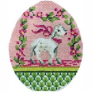 Pink Garland Lamb Egg - 18 mesh