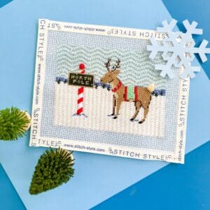 Reindeer and North Pole Sign-18 Mesh