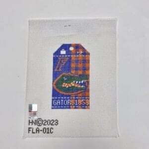 University of Florida Retro Travel Tag- 3" x 5"- 18 Mesh