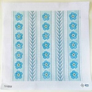 Forget Me Not Pillow 17" square - 13 mesh
